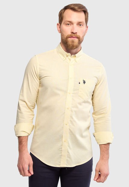 Camisa U.S. POLO ASSN. Amarillo