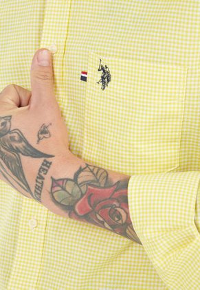 Camisa U.S. POLO ASSN. Amarillo