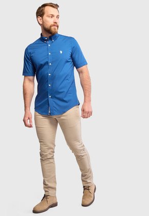 Camisa U.S. POLO ASSN. Azul