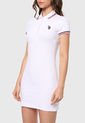Vestido Blanco-Azul-Rojo Us Polo Assn de US Polo Assn