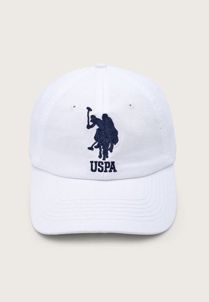 Gorra Blanco-Azul Navy Us Polo Assn