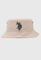 Gorro Beige-Azul Us Polo Assn de US Polo Assn