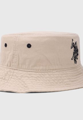 Gorro Beige-Azul Us Polo Assn