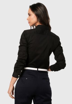 Camisa Negro-Blanco US Polo Assn