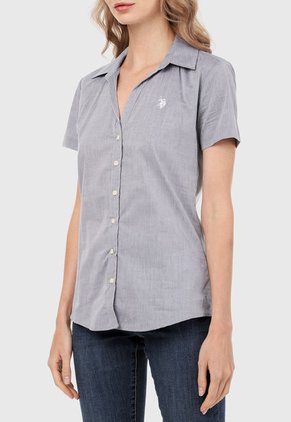 Camisa Gris Us Polo Assn
