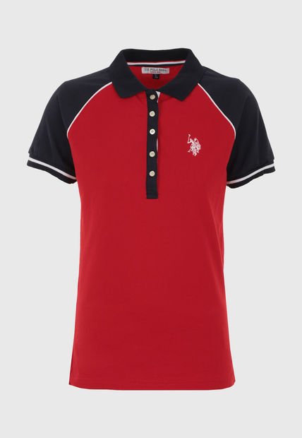 Polo Rojo-Azul Navy-Blanco US POLO ASSN