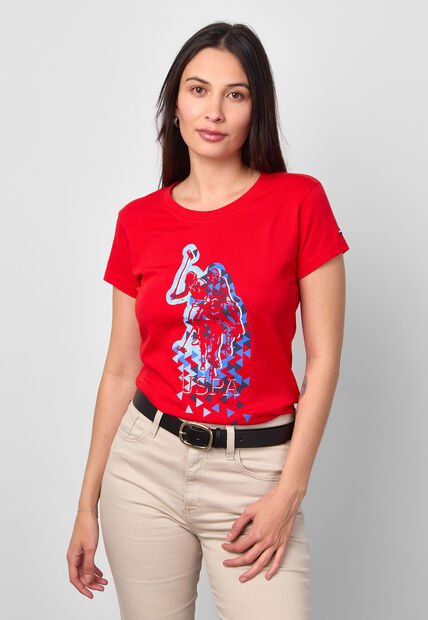 Camiseta U.S. POLO ASSN. Rojo