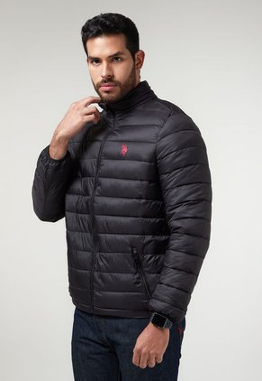 Chaqueta Negro-Rojo Us Polo Assn