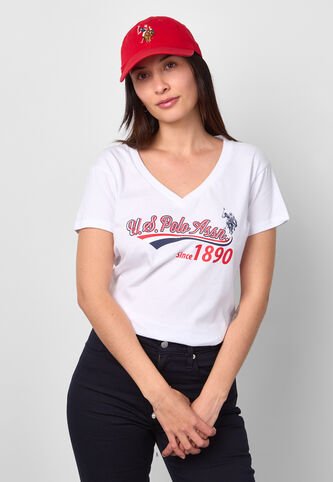 Camiseta U.S. POLO ASSN. Blanco US Polo Assn