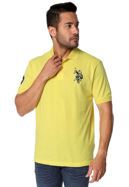 Polo Amarillo-Azul Us Polo Assn - Compra Ahora | Dafiti Colombia
