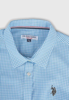 Camisa U.S. POLO ASSN. Celeste