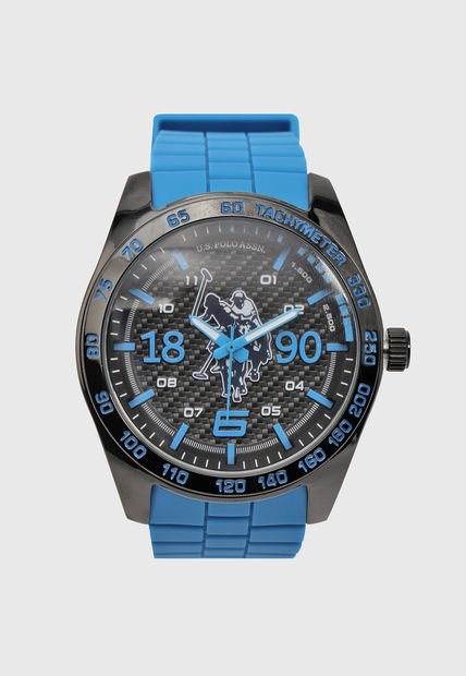 Reloj Azul-Negro Us Polo Assn