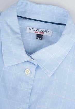 Camisa U.S. POLO ASSN. Celeste