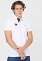 Polo Blanco-Amarillo Us Polo Assn de US Polo Assn