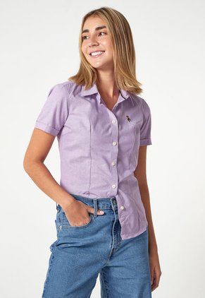 Camisa U.S. POLO ASSN. Lila
