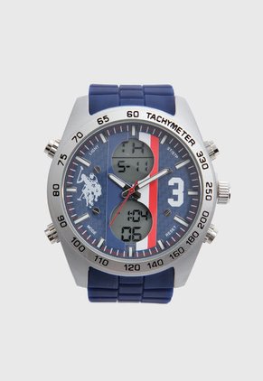 Reloj U.S. POLO ASSN. Plateado