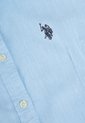 Camisa U.S. POLO ASSN. Celeste de US Polo Assn