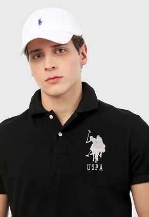 Polo Negro-Blanco Us Polo Assn