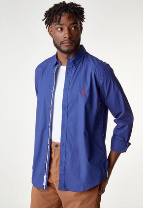 Camisa Azul Navy Us Polo Assn