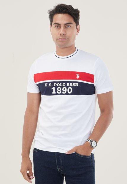 Camiseta U.S. POLO ASSN. Blanco