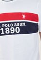 Camiseta U.S. POLO ASSN. Blanco de US Polo Assn