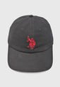 Gorra Negro-Rojo Us Polo Assn de US Polo Assn
