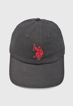 Gorra Negro-Rojo Us Polo Assn