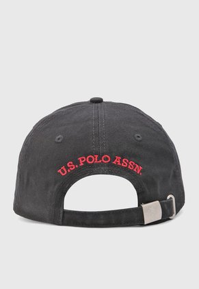 Gorra Negro-Rojo Us Polo Assn