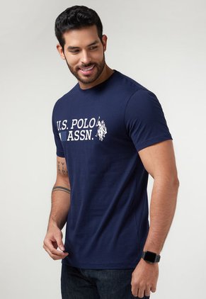 Camiseta Azul-Blanco-Rojo Us Polo Assn