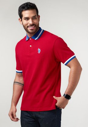 Polo Rojo-Azul-Blanco Us Polo Assn
