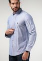 Camisa Azul Us Polo Assn de US Polo Assn