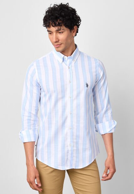 Camisa U.S. POLO ASSN. Azul