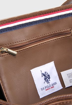 Bolso U.S. POLO ASSN. Marrón