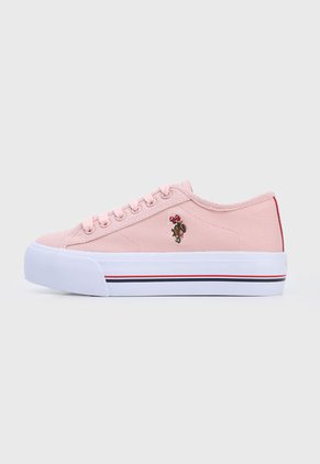 Tenis Lifestyle Rosa-Blanco Us Polo Assn
