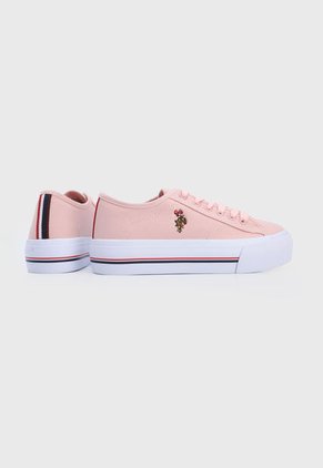 Tenis Lifestyle Rosa-Blanco Us Polo Assn