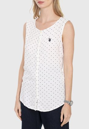 Camiseta Blanco-Negro Us Polo Assn