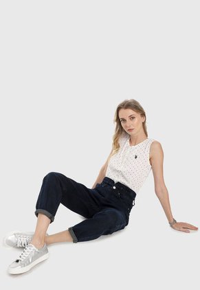 Camiseta Blanco-Negro Us Polo Assn