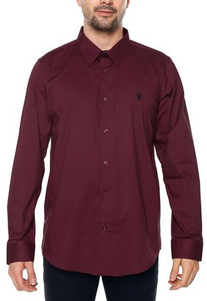 Camisa Vinotinto Us Polo Assn