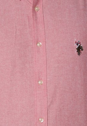 Camisa Rojo-Blanco Us Polo Assn