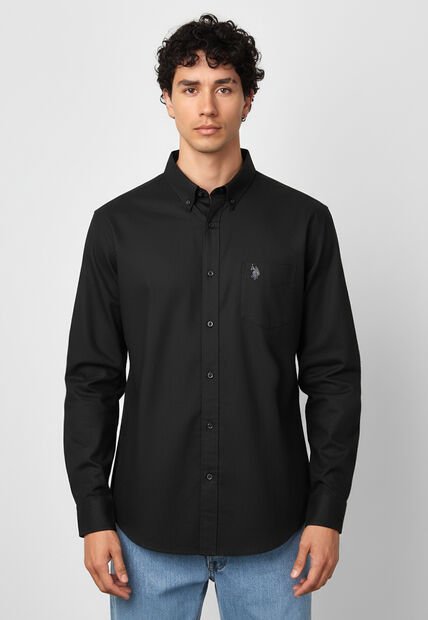Camisa U.S. POLO ASSN. Negro
