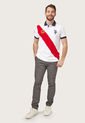 Polo Blanco-Rojo-Azul Navy Us Polo Assn de US Polo Assn