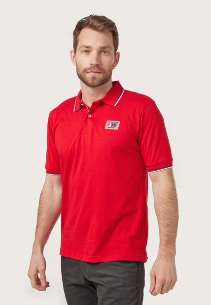 Polo Rojo-Azul Navy-Blanco Us Polo Assn