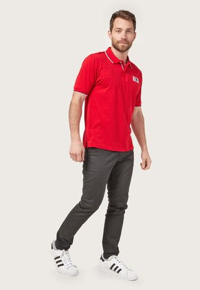 Polo Rojo-Azul Navy-Blanco Us Polo Assn