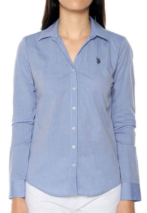 Camisa Azul Us Polo Assn