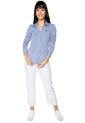 Camisa Azul Us Polo Assn de US Polo Assn
