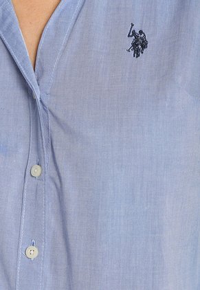 Camisa Azul Us Polo Assn