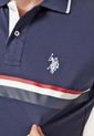Polo Azul Navy-Rojo-Blanco Us Polo Assn de US Polo Assn