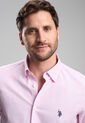 Camisa U.S. POLO ASSN. Rosa de US Polo Assn