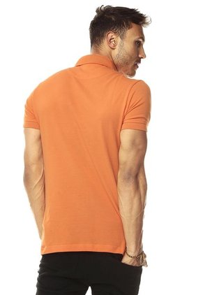 Camiseta Polo Naranja-Azul US Polo Assn.