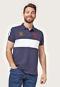 Polo Azul Navy-Rojo-Blanco Us Polo Assn de US Polo Assn